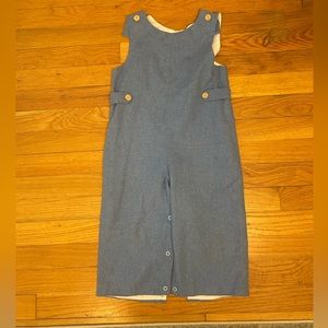 Little English - Toddle Boys Blue Longall - 2T